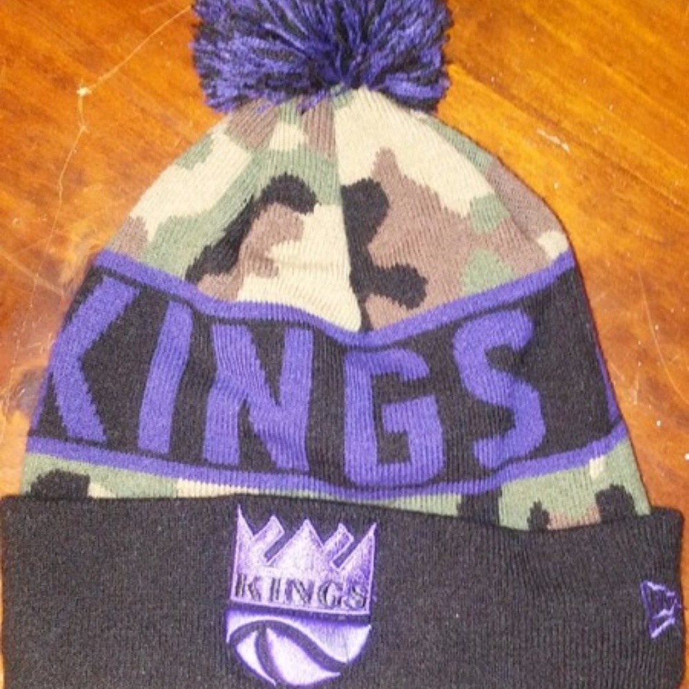 New Era Team Beanie with Pom